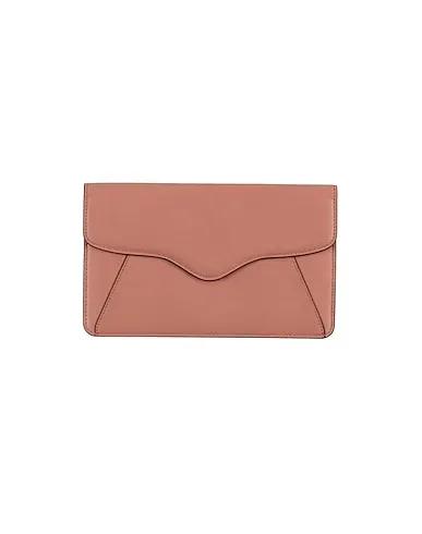 Pastel pink Leather Wallet