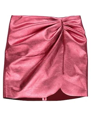 Pastel pink Mini skirt