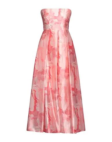 Pastel pink Organza Midi dress
