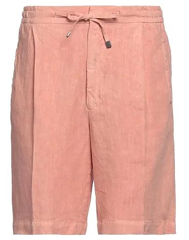 Pastel pink Plain weave Shorts & Bermuda