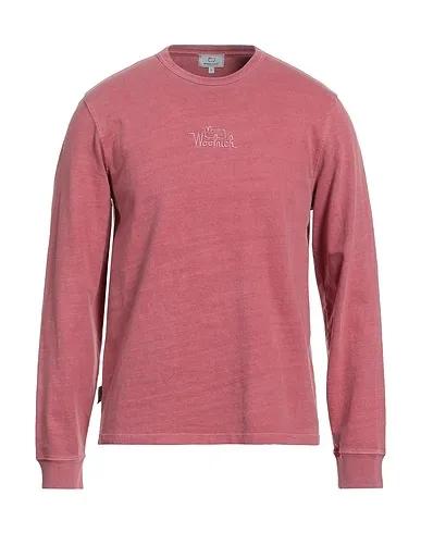 Pastel pink Plain weave T-shirt