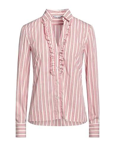 Pastel pink Poplin Striped shirt