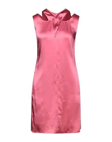 Pastel pink Satin Elegant dress