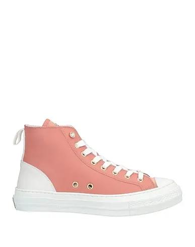 Pastel pink Satin Sneakers