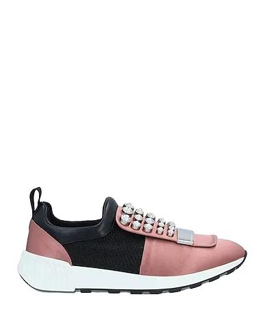 Pastel pink Satin Sneakers