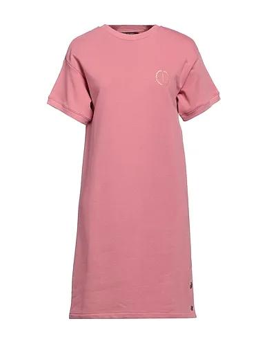 Pastel pink Sweatshirt Short dress