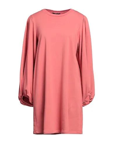 Pastel pink Sweatshirt Short dress