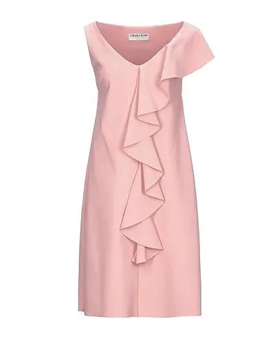 Pastel pink Synthetic fabric Short dress