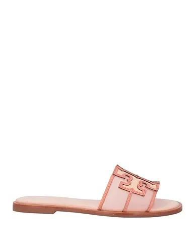 Pastel pink Techno fabric Sandals