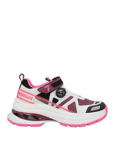 Pastel pink Techno fabric Sneakers
