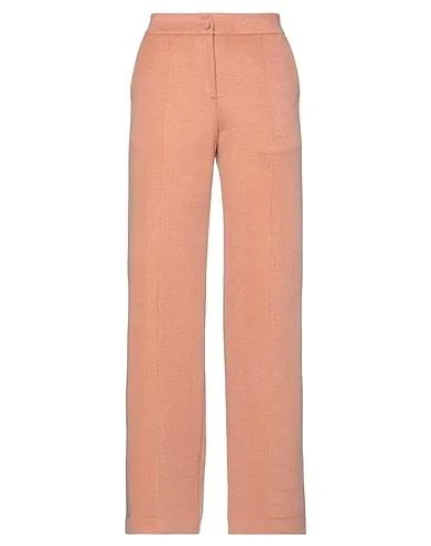 Pastel pink Velour Casual pants
