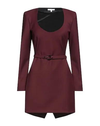 PATRIZIA PEPE | Burgundy Women‘s Short Dress