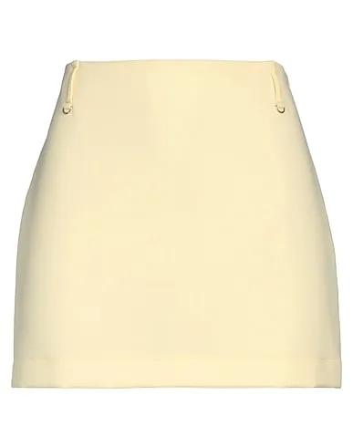 PATRIZIA PEPE | Light yellow Women‘s Mini Skirt