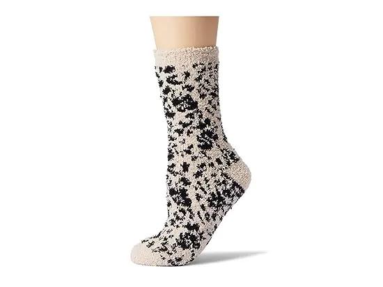 Patterned Cozy Socks with Grippers