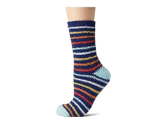Patterned Cozy Socks with Grippers