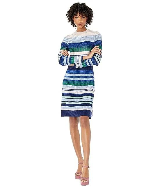 Pau Knitted Striped Dress