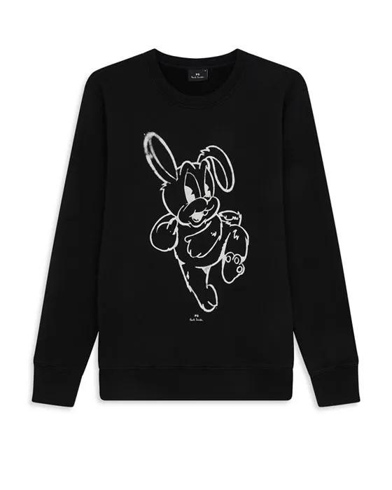 Paul Smith Regular Fit Rabbit Graphic Sweatshirt 