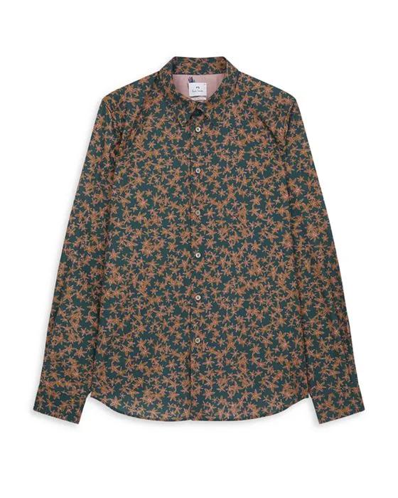 Paul Smith Tailored Fit Floral Print Shirt 