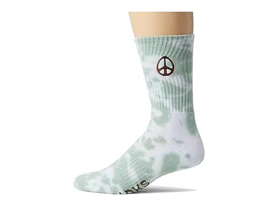Peaceful Tie-Dye Socks