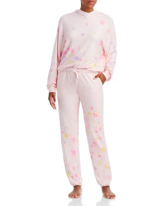 Peachy Party Pajama Set