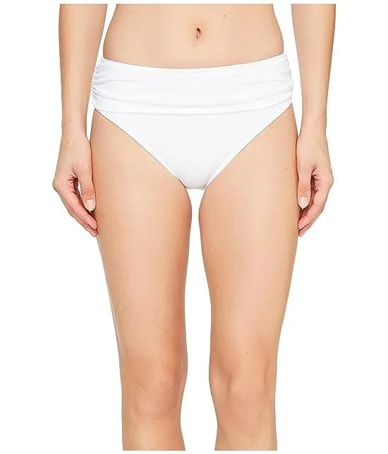 Pearl High-Waist Sash Bikini Bottom