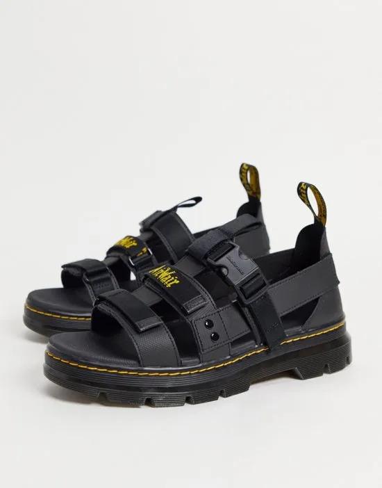 Pearson sandals in black