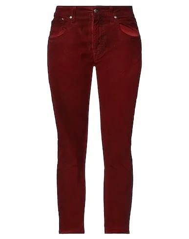 (+) PEOPLE | Brick red Women‘s Casual Pants