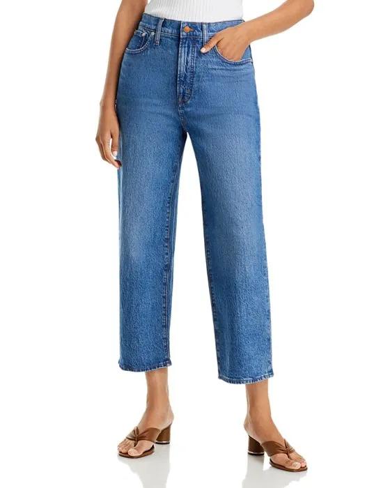 Perfect Vintage High Rise Wide Leg Jeans in Cresslow 