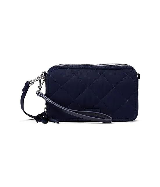 Performance Twill All-In-One Crossbody Purse with RFID Protection