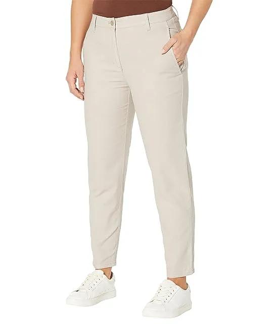 Petite High-Waisted Tapered Ankle Pants