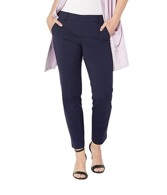 Petite Kelsey Straight Leg Trousers in Super Stretch Ponte Knit