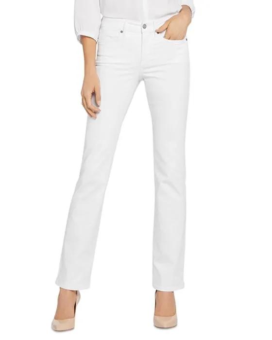 Petite Marilyn High Rise Straight Jeans 