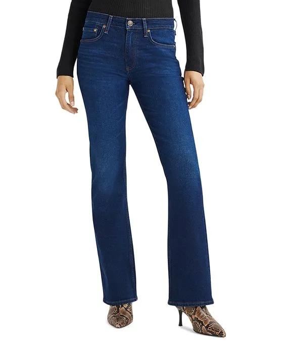 Peyton Mid Rise Bootcut Jeans in Clarissa