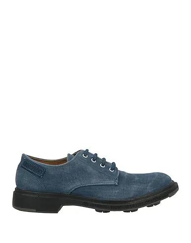 PEZZOL 1951 | Slate blue Men‘s Laced Shoes