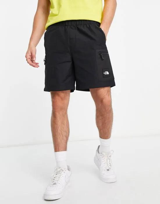 Phlego cargo shorts in black