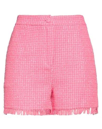 Pink Bouclé Shorts & Bermuda