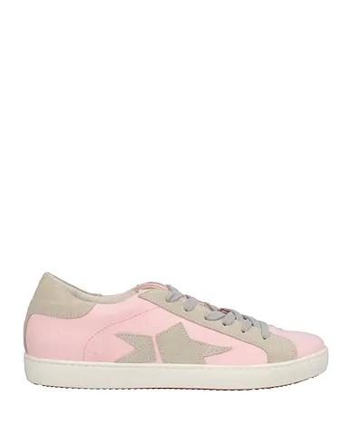 Pink Canvas Sneakers