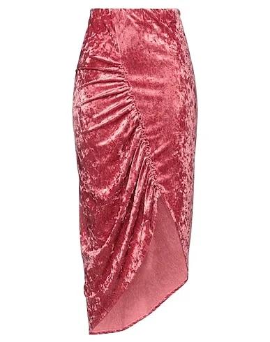 Pink Chenille Midi skirt