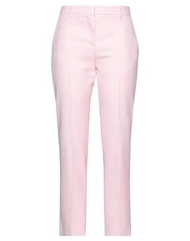Pink Cool wool Casual pants