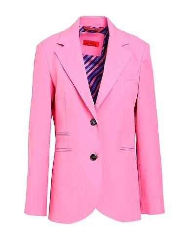 Pink Cotton twill Blazer
