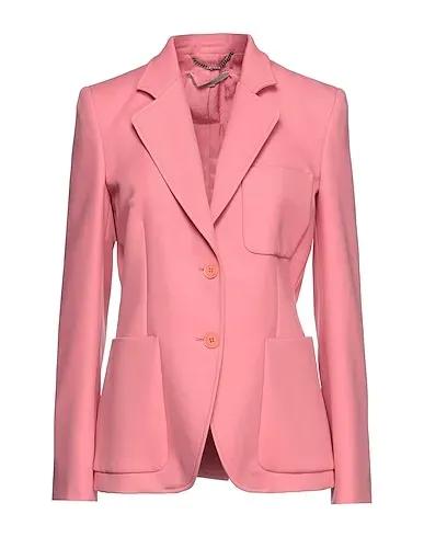 Pink Cotton twill Blazer