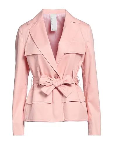 Pink Cotton twill Jacket