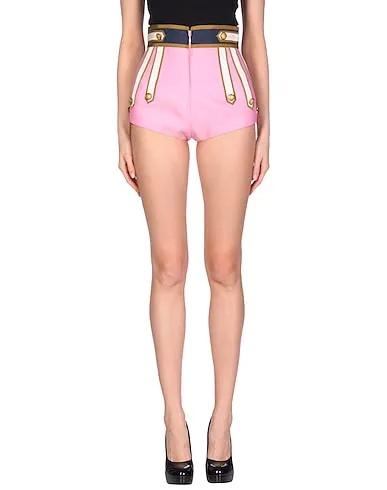 Pink Cotton twill Shorts & Bermuda