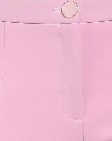 Pink Crêpe Casual pants
