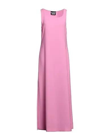 Pink Crêpe Long dress