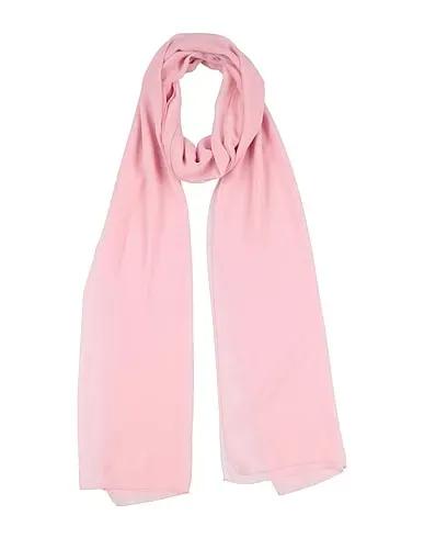 Pink Crêpe Scarves and foulards