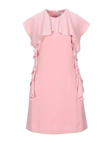 Pink Crêpe Short dress