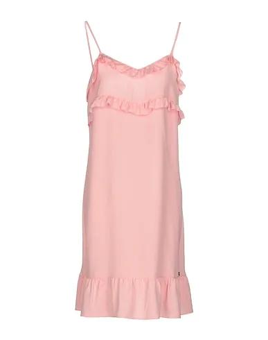 Pink Crêpe Short dress