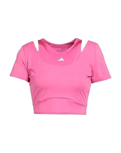 Pink Crop top HIIT AEROREADY CROPPED TRAINING T-SHIRT
