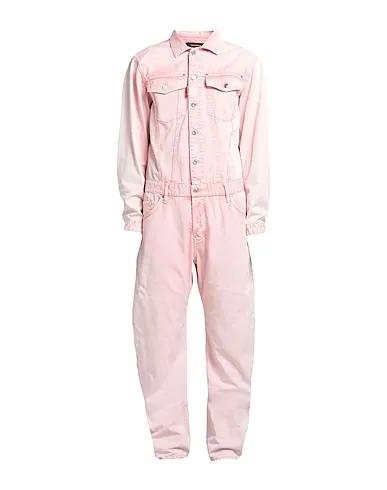 Pink Denim Jumpsuit/one piece